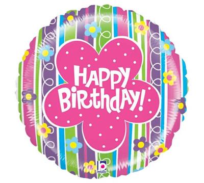 BBB 21''MIGHTY FLORAL B.DAY PKG5PZ                    N     BB