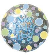 VVV 32IC:NEW BABY BOY DOTS  5PZ