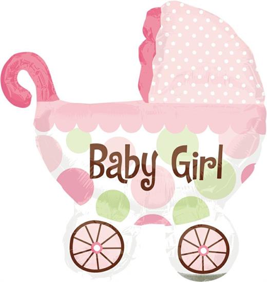 SUPER SHAPE XL BABY BUGGY GIRL P35