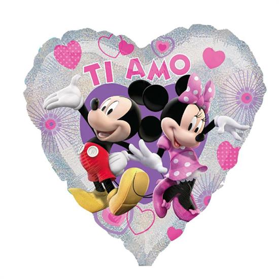 18MICKEY/MINNIE TI AMO  5PZ     STAMPA ITALIANO