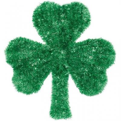 BBB TINSEL SHAMROCK GREEN 33 X 30 CM PZ.24 M          N     BB