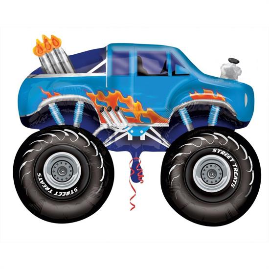 BBB S/SHAPE:MONSTER TRUCK-BLUE VENDOR                 N     BB