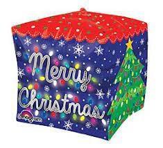 CUBE MERRY CHRISTMAS LIGHTS 38X38CM 5PZ MC100                    VVV