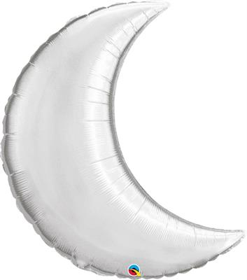 35 CRESCENT MOON SILVER        1PZ MC100 NO PKG