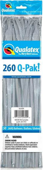 260Q-PAK PT METALLIC SILVER     1BAG=50PZ MC20