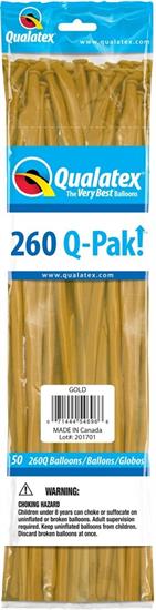 260Q-PAK PT METALLIC GOLD       1BAG=50PZ MC20