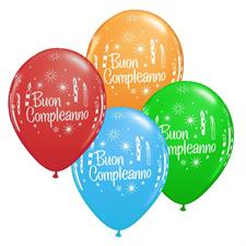 11RND ST BUON COMPLEANNO CANLDES ASS.         1BAG=50PZ MC100