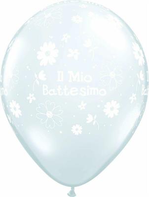 11RND ST IL MIO BATTESIMO DAISY DIAMOND CLEAR 1BAG=50PZ MC100