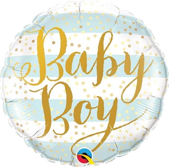 18 BABY BOY BLUE STRIPES                     5PZ MC100