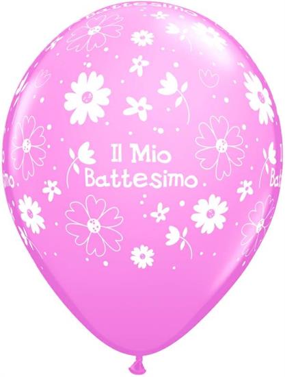 11RND ST IL MIO BATTESIMO DAISY STD PINK      1BAG=100PZ MC50