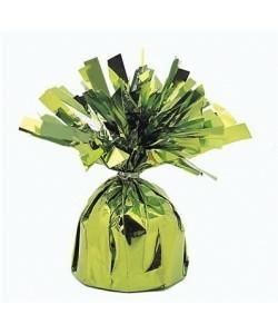 FOIL BALLOON WEIGHT - LIME GREEN PZ.  MC. 72