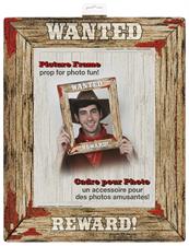 17RODEO WESTERN WANTED FRAME   12PZMC72