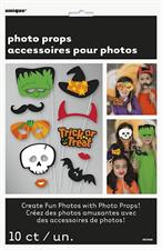 TRICK OR TREAT HALLOWEEN PHOTO BOOTH PROPS, 10CT PZ. 12 MC. 72