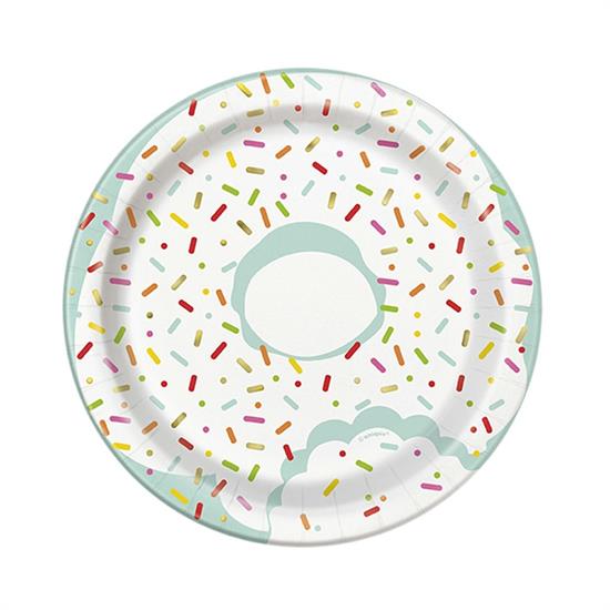 BBB 8 DONUT PARTY 7 PLATES-FB PZ. 12 MC. 72