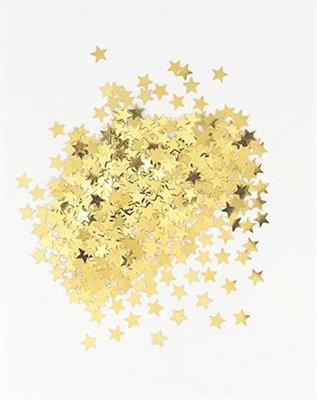 GOLD STAR CONFETTI, .5OZ PZ.  MC. 288