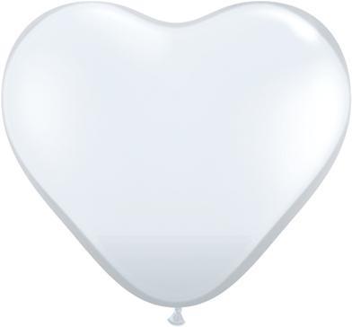 14 PALLONI CUORE BIANCO 10     12PZMC 120