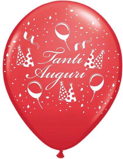 14 PALLONI TANTI AUGURI 10     12PZMC 120