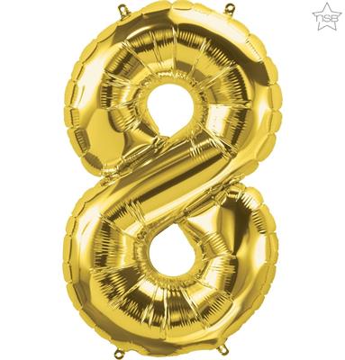 NUMBER 8 GOLD 16 NSB           5PZ MC50