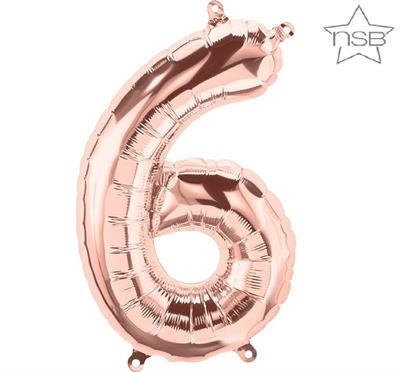 NUMBER 6 ROSE GOLD 34 NSB      5PZ MC50