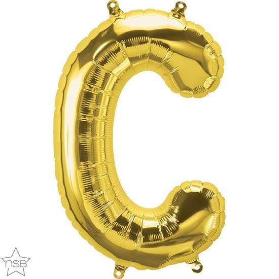 LETTER C GOLD 16 NSB           5PZ MC50