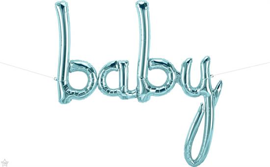 SCRIPT BABY PASTEL BLUE 46 NSB 5PZ MC50