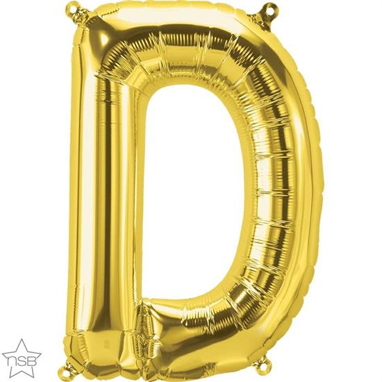 LETTER D GOLD 16 NSB           5PZ MC50