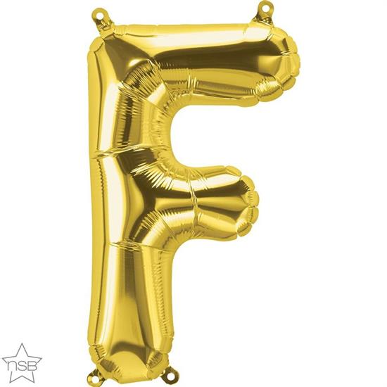 LETTER F GOLD 16 NSB           5PZ MC50