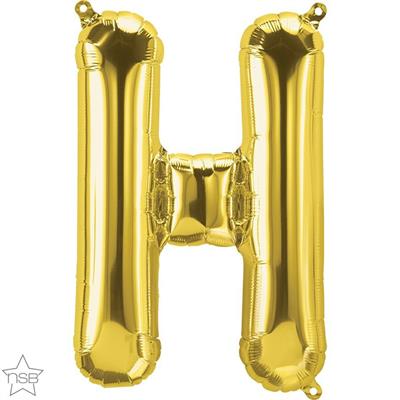 LETTER H GOLD 16 NSB           5PZ MC50