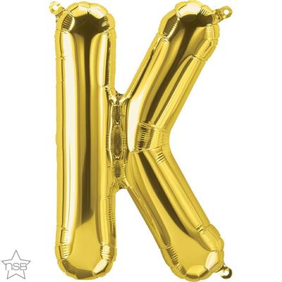 LETTER K GOLD 16 NSB           5PZ MC50