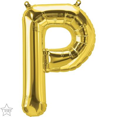 LETTER P GOLD 16 NSB           5PZ MC50