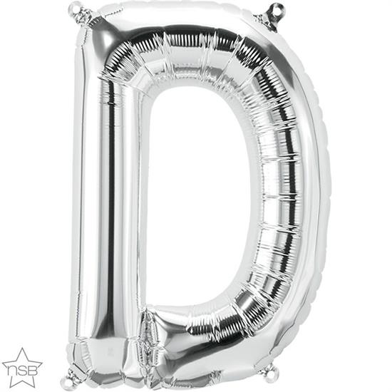 LETTER D SILVER 16 NSB         5PZ MC50