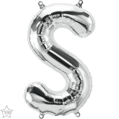 LETTER S SILVER 16 NSB         5PZ MC50