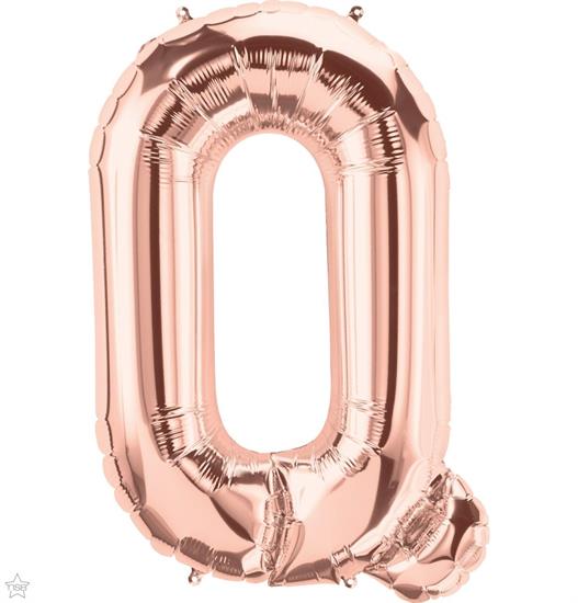 LETTER Q ROSE GOLD 16 NSB      5PZ MC50