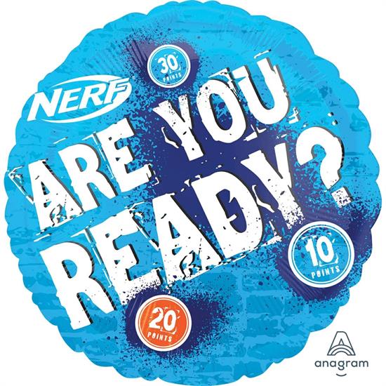 18 NERF 2018 ARE YOU READY     5PZ MC 100