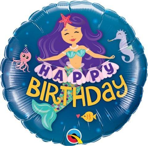 9 HAPPY BIRTHDAY MERMAID                     1PZ MC500