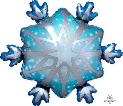 S/SHAPE SATIN SNOWFLAKE             5PZ MC100