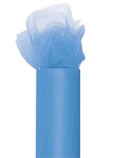 TULLE 30CM X 20MT LIGHT BLUE        1PZ