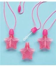 STAR BUBBLE NECKLACES, 4CT PZ.  MC. 72