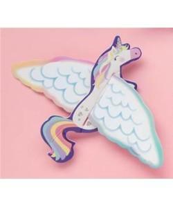 UNICORN GLIDER KIT FAVORS, 8CT PZ.  MC. 72