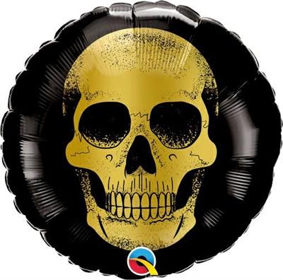 9 GOLDEN SKULL HEAD                          1PZ MC500