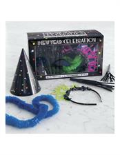 NEON DOTS NEW YEARS EVE PARTY KIT FOR 8  PZ. 6 MC. 6-en