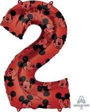 BIG SIZE MICKEY MOUSE NUMBER 2   5PZMC 40