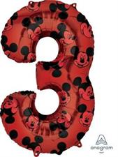BIG SIZE MICKEY MOUSE NUMBER 3   5PZMC 40