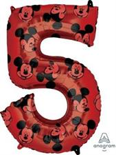 BIG SIZE MICKEY MOUSE NUMBER 5   5PZMC 40