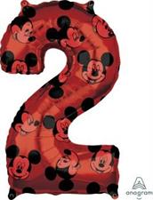 MID SIZE MICKEY MOUSE NUMBER 2   5PZMC 40