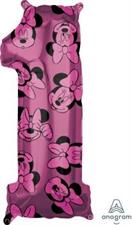 MID SIZE MINNIE MOUSE NUMBER 1   5PZMC 40