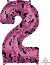 MID SIZE MINNIE MOUSE NUMBER 2   5PZMC40