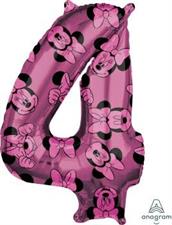 MID SIZE MINNIE MOUSE NUMBER 4   5PZMC 40