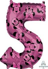 MID SIZE MINNIE MOUSE NUMBER 5   5PZMC 40