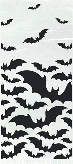 BLACK BATS HALLOWEEN CELLO BAGS, 20CT  PZ. 12 MC. 72